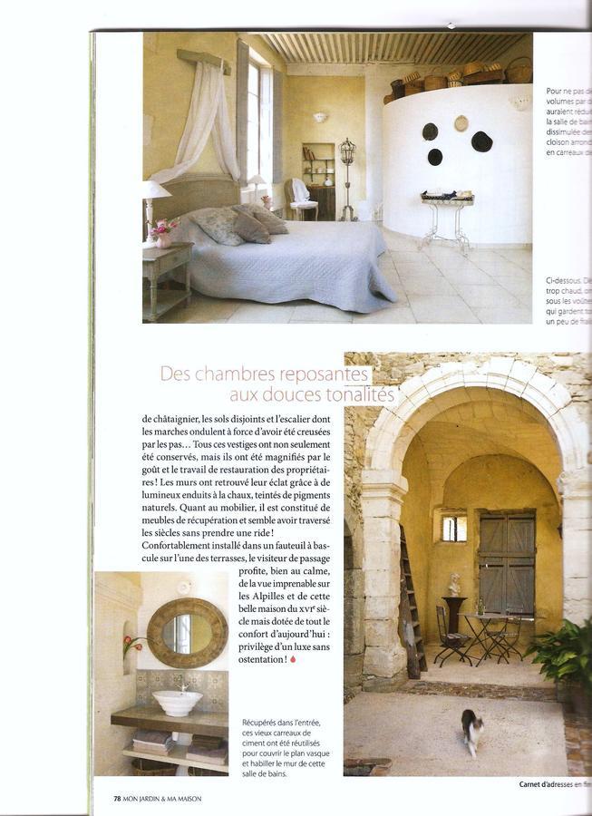 Bed and Breakfast Le Posterlon Caumont-sur-Durance Экстерьер фото